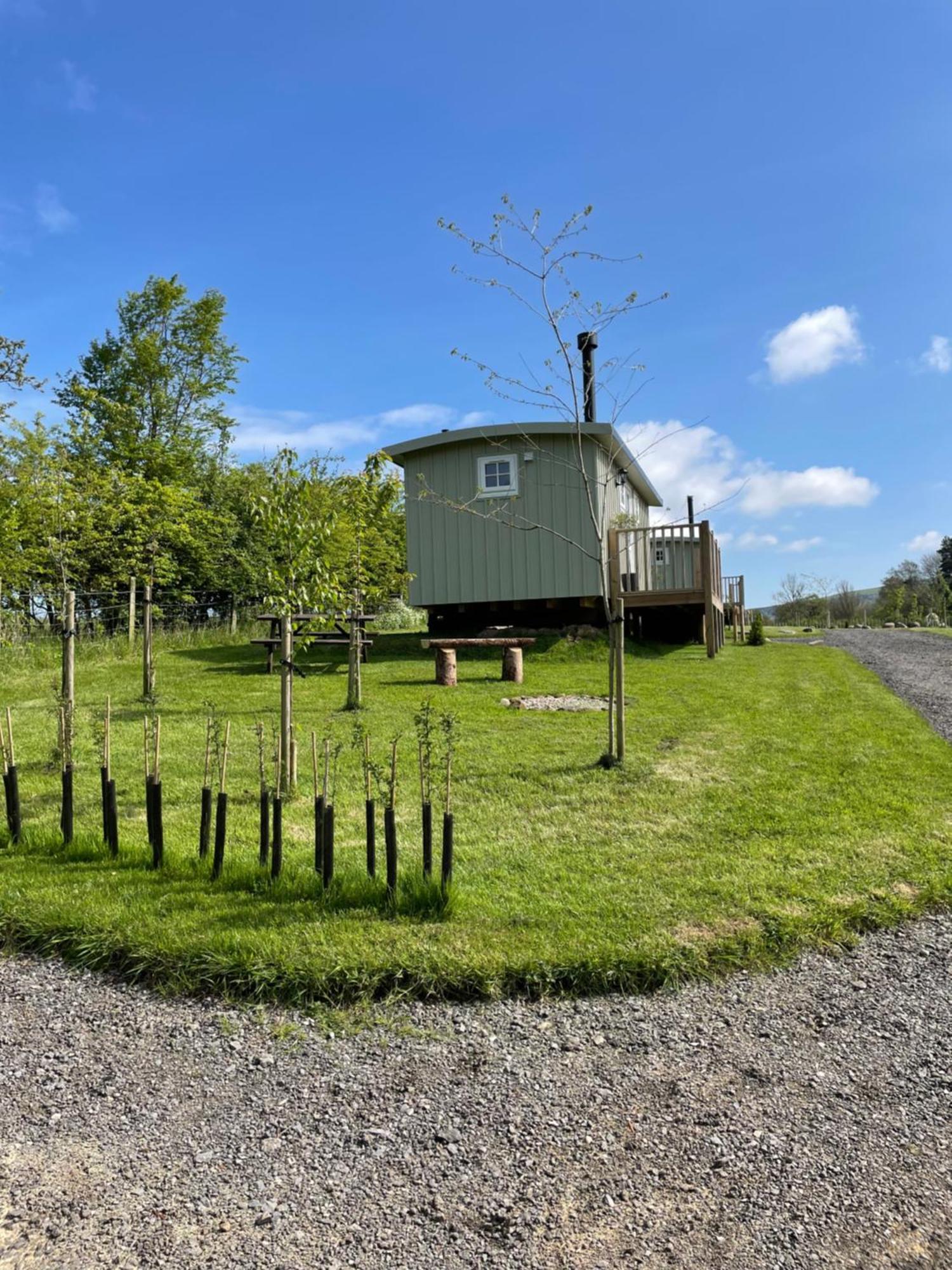 Rosemary Shepherds Hut, Clay Bank Huts Ingleby Greenhow 外观 照片
